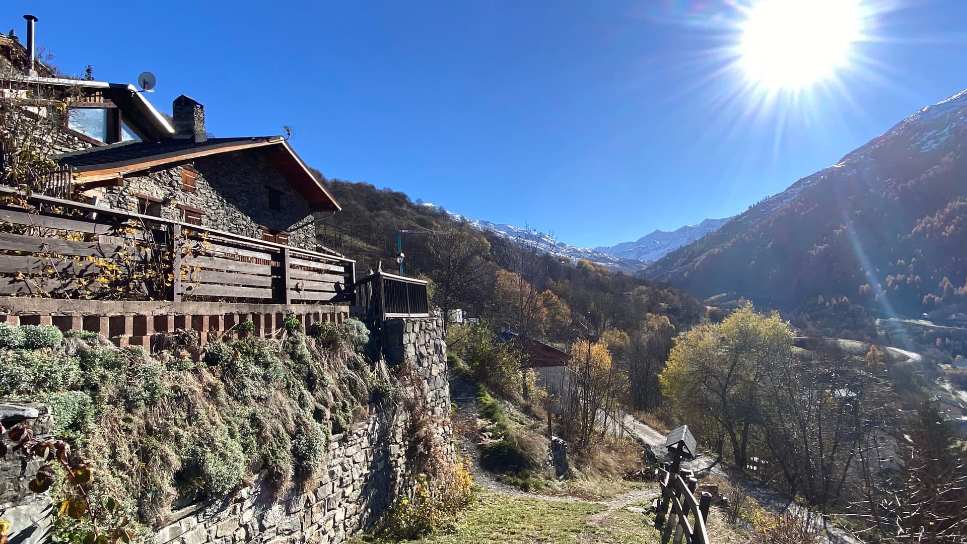 Chalet la Bergerie au printemps