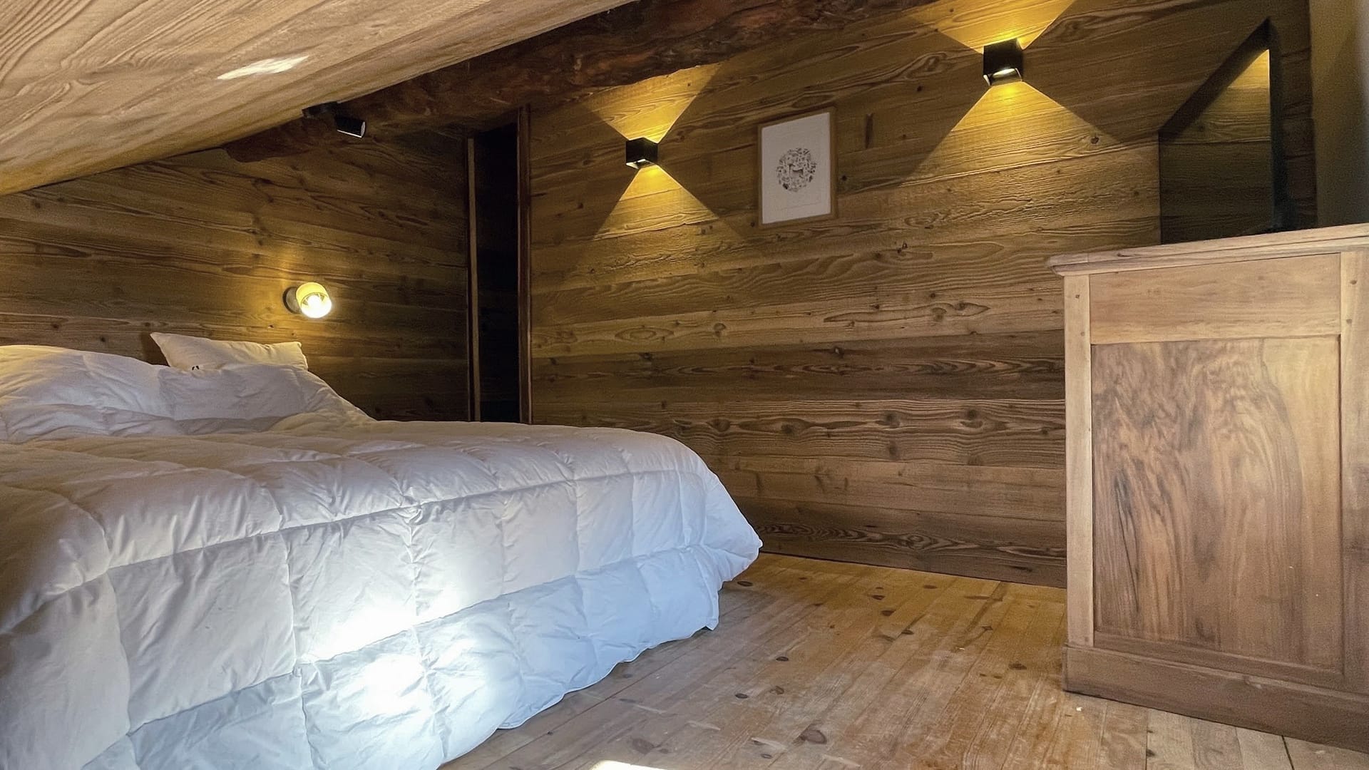 Chalet Bergerie Valmeinier - Chambre 1 - vue B